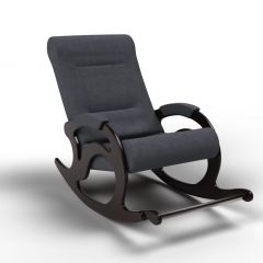 Кресло-качалка Тироль 12-Т-ГР (тканьвенге) ГРАФИТ в Нягани - nyagan.mebel24.online | фото