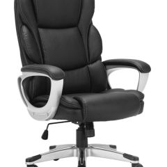 Кресло офисное BRABIX PREMIUM "Rest EX-555" (пружинный блок, экокожа, черное) 531938 в Нягани - nyagan.mebel24.online | фото 1
