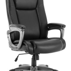 Кресло офисное BRABIX PREMIUM "Solid HD-005" (рециклированная кожа, черное) 531941 в Нягани - nyagan.mebel24.online | фото