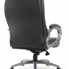 Кресло офисное BRABIX PREMIUM "Strong HD-009" (экокожа черная, ткань серая) 531945 в Нягани - nyagan.mebel24.online | фото 4