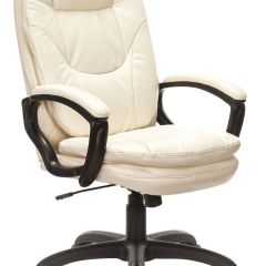 Кресло офисное BRABIX PREMIUM "Trend EX-568", экокожа, бежевое, 532102 в Нягани - nyagan.mebel24.online | фото