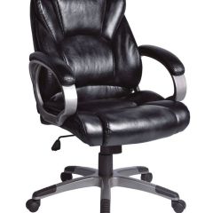 Кресло офисное BRABIX "Eldorado EX-504", экокожа, черное, 530874 в Нягани - nyagan.mebel24.online | фото 1