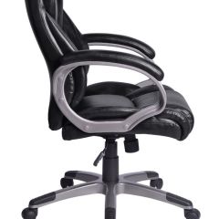 Кресло офисное BRABIX "Eldorado EX-504", экокожа, черное, 530874 в Нягани - nyagan.mebel24.online | фото 2