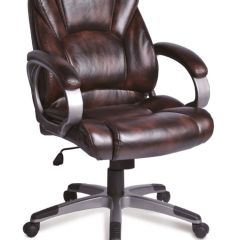Кресло офисное BRABIX "Eldorado EX-504" (коричневое) 530875 в Нягани - nyagan.mebel24.online | фото 1