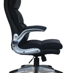 Кресло офисное BRABIX "Fregat EX-510" (рециклированная кожа, черное) 530863 в Нягани - nyagan.mebel24.online | фото 3