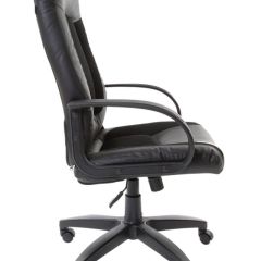 Кресло офисное BRABIX "Strike EX-525" (экокожа черная, ткань черная) 531381 в Нягани - nyagan.mebel24.online | фото 3