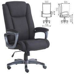 Кресло офисное BRABIX "Solid HD-005" (ткань/черное) 531822 в Нягани - nyagan.mebel24.online | фото 1