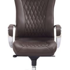 Кресло руководителя Бюрократ _AURA/BROWN коричневый в Нягани - nyagan.mebel24.online | фото 3