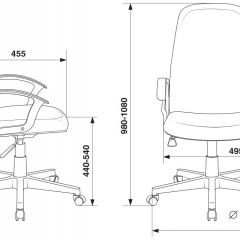 Кресло руководителя Бюрократ CH-808LT/#G серый 3C1 в Нягани - nyagan.mebel24.online | фото 4