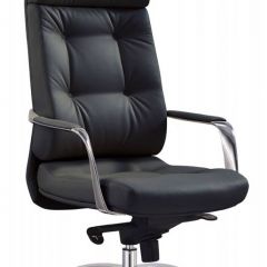 Кресло руководителя Бюрократ _DAO/BLACK черный в Нягани - nyagan.mebel24.online | фото