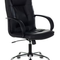 Кресло руководителя Бюрократ T-800N/BLACK черный в Нягани - nyagan.mebel24.online | фото