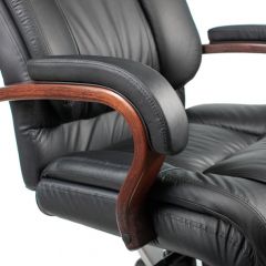 Кресло руководителя Бюрократ T-9925WALNUT/BLACK в Нягани - nyagan.mebel24.online | фото 4