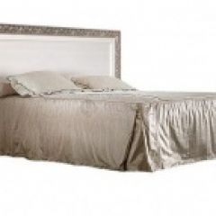 Кровать 2-х спальная (1,8 м) Тиффани штрих-лак/серебро с подъемным механизмом (ТФКР180-1[3]) в Нягани - nyagan.mebel24.online | фото