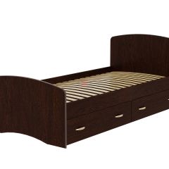 Кровать-6 одинарная с 2-мя ящиками (800*2000) в Нягани - nyagan.mebel24.online | фото 3