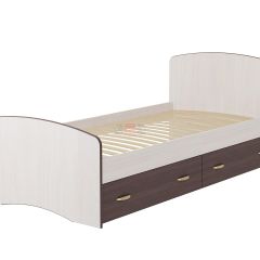 Кровать-6 одинарная с 2-мя ящиками (800*2000) в Нягани - nyagan.mebel24.online | фото 6