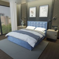 Кровать Адриана Решетка+ПМ+Дно (1400) в Нягани - nyagan.mebel24.online | фото