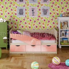 Кровать Бабочки (Розовый металлик) 1800 в Нягани - nyagan.mebel24.online | фото