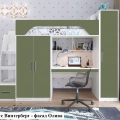 Кровать-чердак Тея + Шкаф-Пенал Тея в Нягани - nyagan.mebel24.online | фото 3