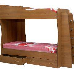 Кровать детская 2-х ярусная Юниор-1 (800*2000) ЛДСП в Нягани - nyagan.mebel24.online | фото