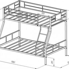 Кровать двухъярусная «Гранада-1» в Нягани - nyagan.mebel24.online | фото 6