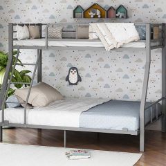 Кровать двухъярусная "Гранада-1 140" Серый в Нягани - nyagan.mebel24.online | фото