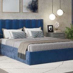 Кровать Элен 1200*2000 Rock 05 (коричневый) в Нягани - nyagan.mebel24.online | фото 2