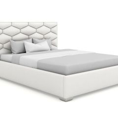 Кровать Коралл интерьерная +основание (90х200) в Нягани - nyagan.mebel24.online | фото 2