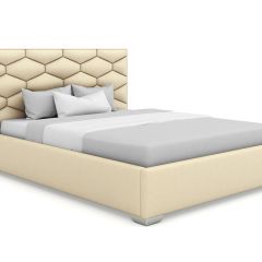Кровать Коралл интерьерная +основание (90х200) в Нягани - nyagan.mebel24.online | фото 4
