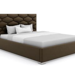 Кровать Коралл интерьерная +основание (90х200) в Нягани - nyagan.mebel24.online | фото 8