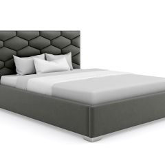 Кровать Коралл интерьерная +основание (90х200) в Нягани - nyagan.mebel24.online | фото 9