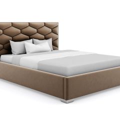 Кровать Коралл интерьерная +основание (90х200) в Нягани - nyagan.mebel24.online | фото 11