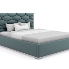 Кровать Коралл интерьерная +основание (90х200) в Нягани - nyagan.mebel24.online | фото 14