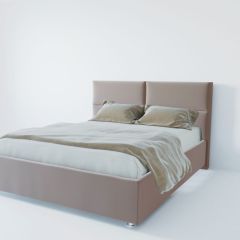 Кровать Корсика с ПМ 1200 (велюр серый) в Нягани - nyagan.mebel24.online | фото 2