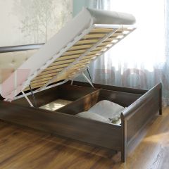 Кровать КР-1034 с мягким изголовьем в Нягани - nyagan.mebel24.online | фото 6