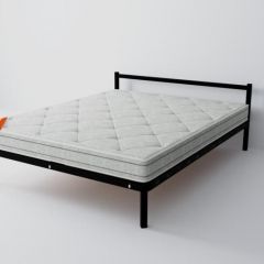 Кровать Мета с матрасом 900 (черный) в Нягани - nyagan.mebel24.online | фото
