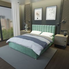 Кровать Палермо Решетка+ПМ (1200) *БЕЗ ДНА в Нягани - nyagan.mebel24.online | фото