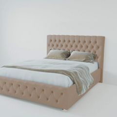 Кровать Версаль 900 без основания (велюр серый) в Нягани - nyagan.mebel24.online | фото
