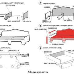Кровать Фея 1800 с двумя ящиками в Нягани - nyagan.mebel24.online | фото 29