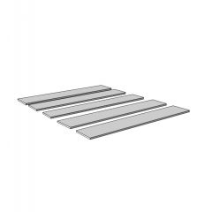 Кровать Сакура 900 LIGHT + Проложки LIGHT 0.9 ДСП (Венге/Лоредо) в Нягани - nyagan.mebel24.online | фото 2