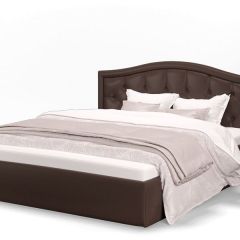 Кровать Стелла 1200 + Основание (Лесмо brown) коричневый в Нягани - nyagan.mebel24.online | фото