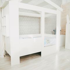 Кровать Теремок (800*1600) Без ящика/ступеньки в Нягани - nyagan.mebel24.online | фото 9