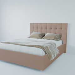 Кровать Венеция с ПМ 1600 (велюр серый) в Нягани - nyagan.mebel24.online | фото 2