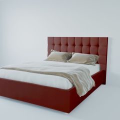 Кровать Венеция с ПМ 800 (велюр бордо) в Нягани - nyagan.mebel24.online | фото 2