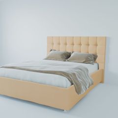 Кровать Венеция с ПМ 900 (экокожа бежевая) в Нягани - nyagan.mebel24.online | фото 2