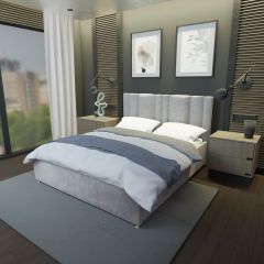Кровать Верона с ортопедической решеткой (1400) в Нягани - nyagan.mebel24.online | фото