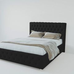 Кровать Версаль с ПМ 800 (экокожа кольт ч) в Нягани - nyagan.mebel24.online | фото