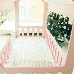 Кровать-домик без ящика 800*1600 (Розовый) в Нягани - nyagan.mebel24.online | фото 3