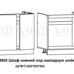 ЛИЗА-2 Кухонный гарнитур 2,0 Белый глянец холодный в Нягани - nyagan.mebel24.online | фото 6