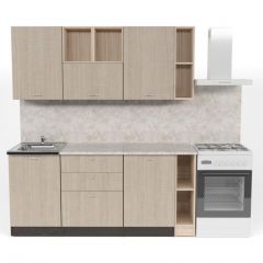 Кухонный гарнитур Надежда макси 4 1800 мм в Нягани - nyagan.mebel24.online | фото 3