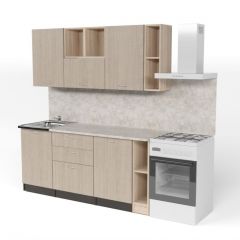 Кухонный гарнитур Надежда макси 4 1800 мм в Нягани - nyagan.mebel24.online | фото 4